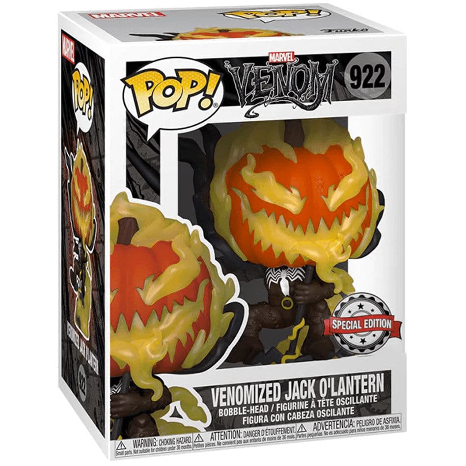 Figura POP Marvel Venom Venomized Jack Lantern Exclusive