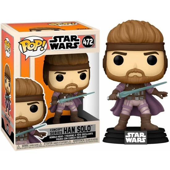 FIGURA POP STAR WARS CONCEPT SERIES HAN SOLO
