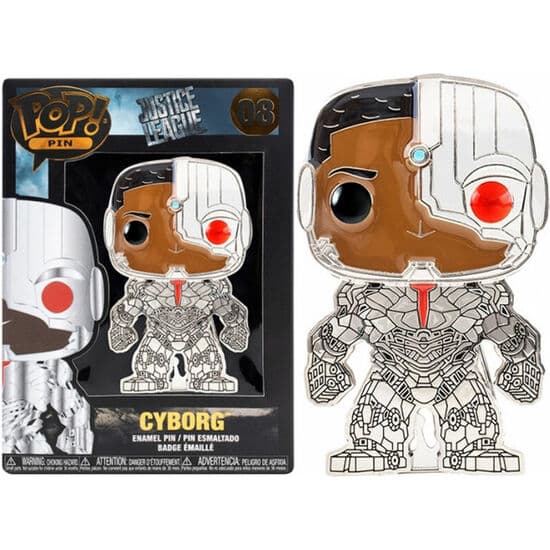 POP PIN DC COMICS CYBORG LA LIGA DE LA JUSTICIA 10CM
