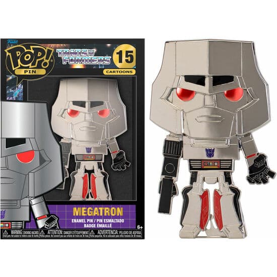 POP PIN TRANSFORMERS MEGATRON 10CM