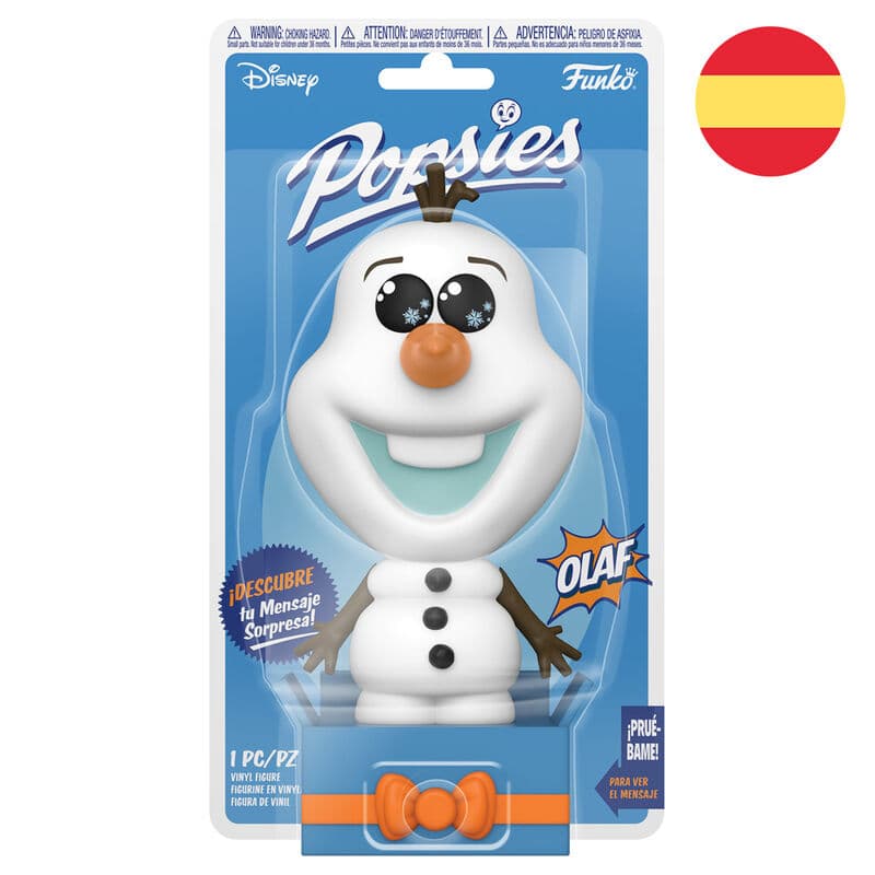Figura Popsies Disney Frozen Olaf Español