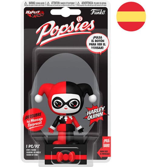 FIGURA POPSIES DC COMICS HARLEY QUINN ESPAÑOL