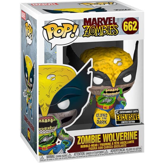 FIGURA POP MARVEL ZOMBIES ZOMBIE WOLVERINE EXCLUSIVE
