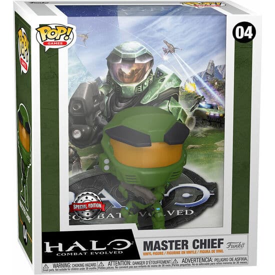 FIGURA POP HALO MASTER CHIEF EXCLUSIVE