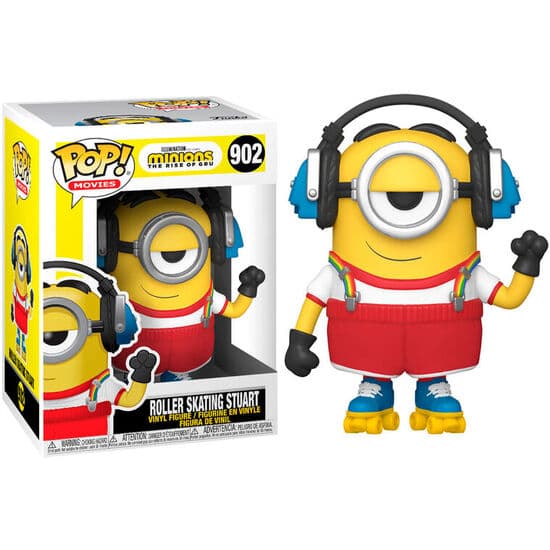 FIGURA POP MINIONS 2 ROLLER SKATING STUART