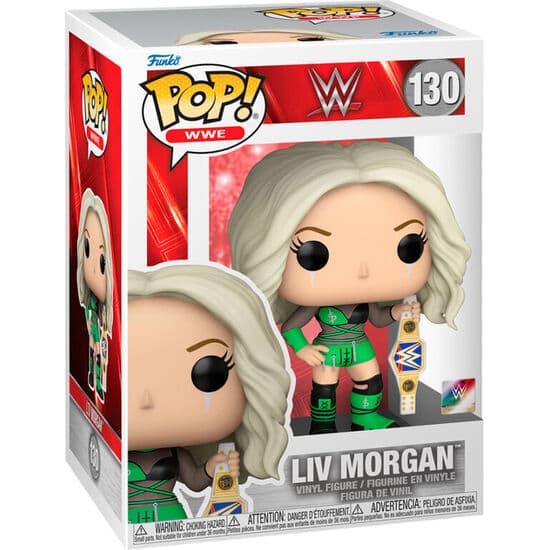 FIGURA POP WWE LIV MORGAN WITH BELT