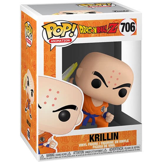 FIGURA POP! KRILLIN (DISCO DESTRUCTOR) 9 CM