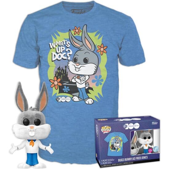 POP! & TEE SET BUGS BUNNY COMO FRED S