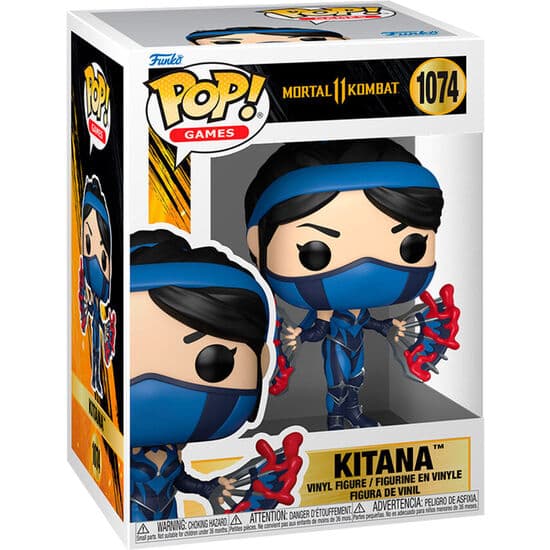 FIGURA POP MORTAL KOMBAT 11 KITANA