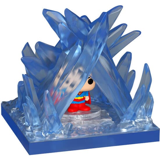 FIGURA BITTY POP TOWN DC COMICS SUPERMAN FORTALEZA DE LA SOLEDAD