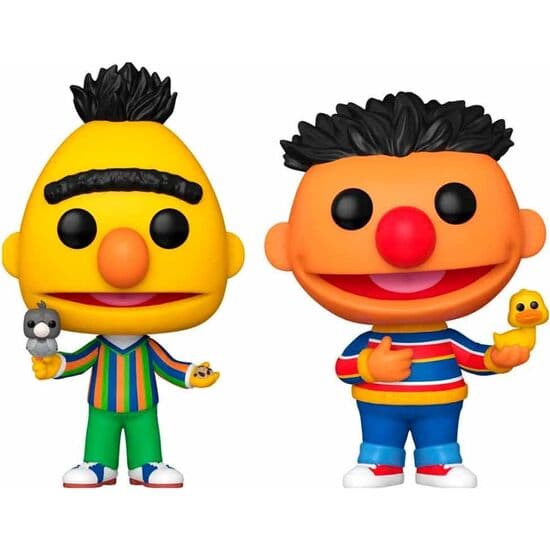 BLISTER 2 FIGURAS POP BARRIO SESAMO EPI Y BLAS EXCLUSIVE