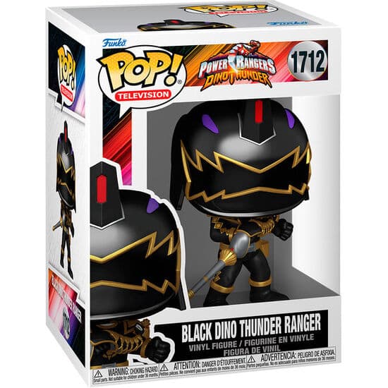FIGURA POP POWER RANGERS  DINO THUNDER – BLACK DINO THUNDER RANGER
