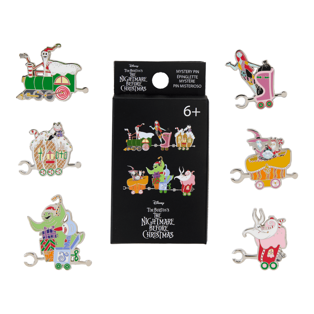 Blind Box Mystery Enamel Pin Pesadilla Antes de Navidad Disney Loungefly