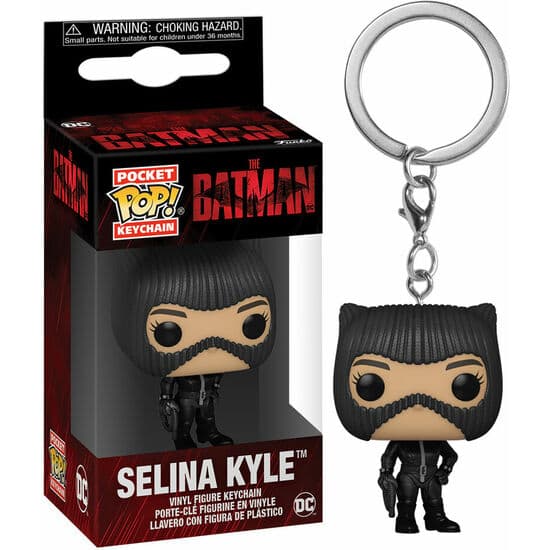 LLAVERO POCKET POP MOVIES DC COMICS THE BATMAN SELINA KYLE
