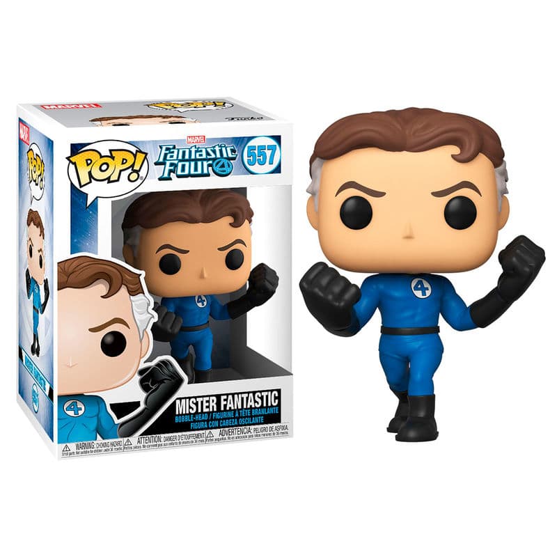 Figura POP Marvel Los 4 Fantasticos Mister Fantastic