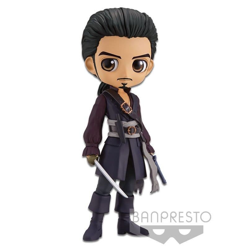 Figura Will Turner Piratas del Caribe Disney Q Posket B 14cm