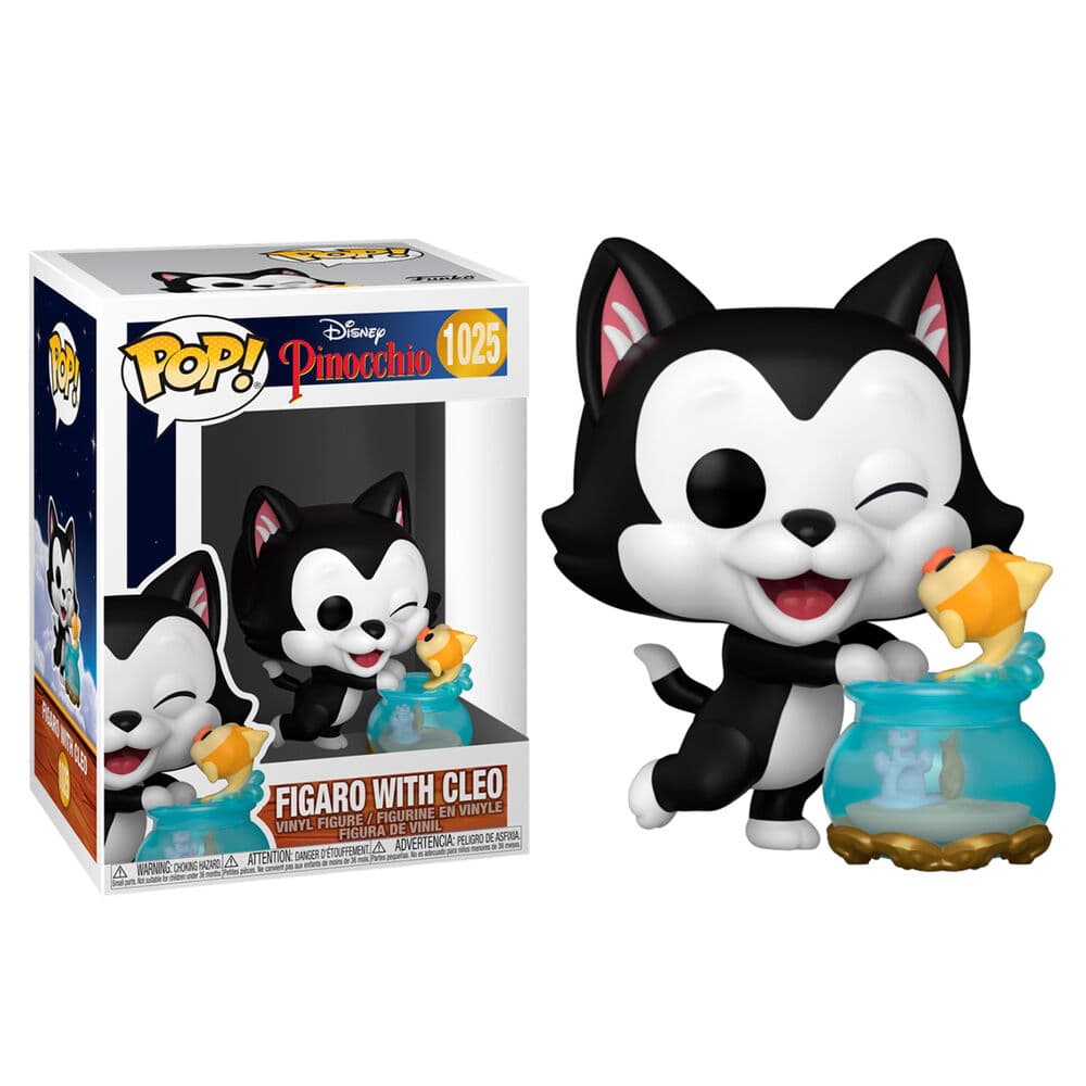Figura POP Disney Pinocho Figaro Kissing Cleo