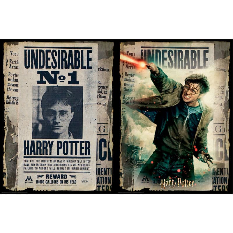 Puzzle para Rascar Wanted Harry Potter 500pzs