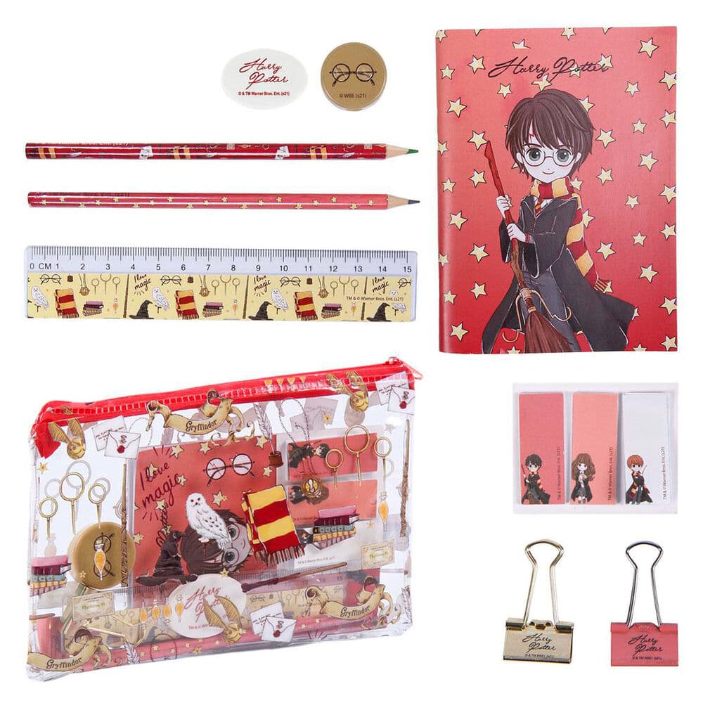 Set papeleria Harry Potter