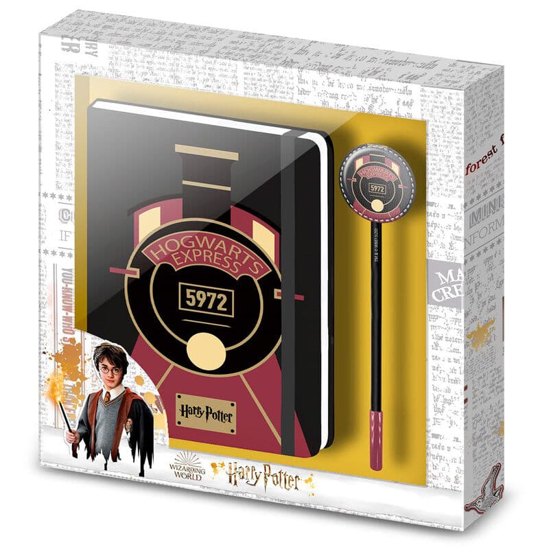 Set diario + boligrafo Hogwarts Express Harry Potter