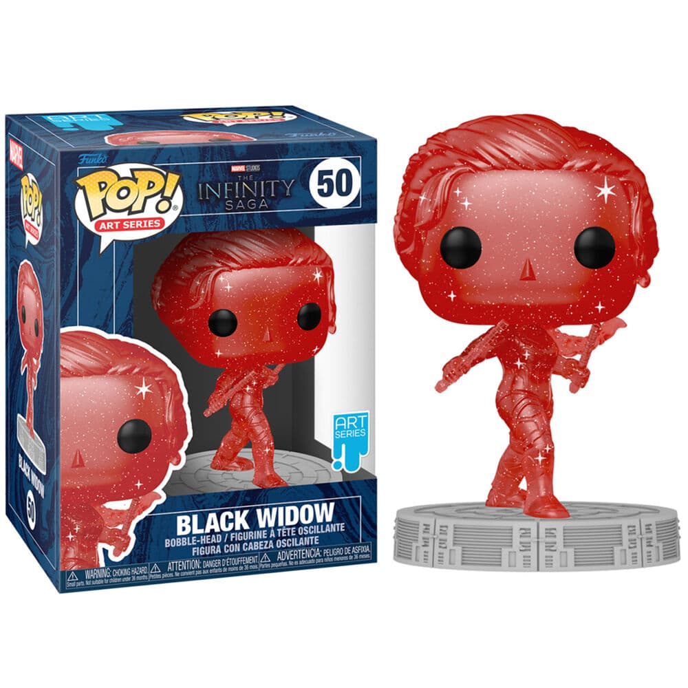 Figura POP Marvel Infinity Saga Black Widow Red