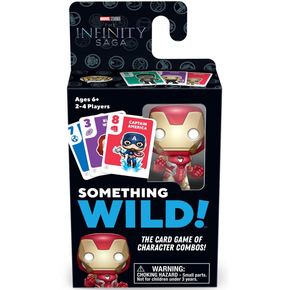 Juego Cartas Something Marvel Infinity Saga Iron Man ingles