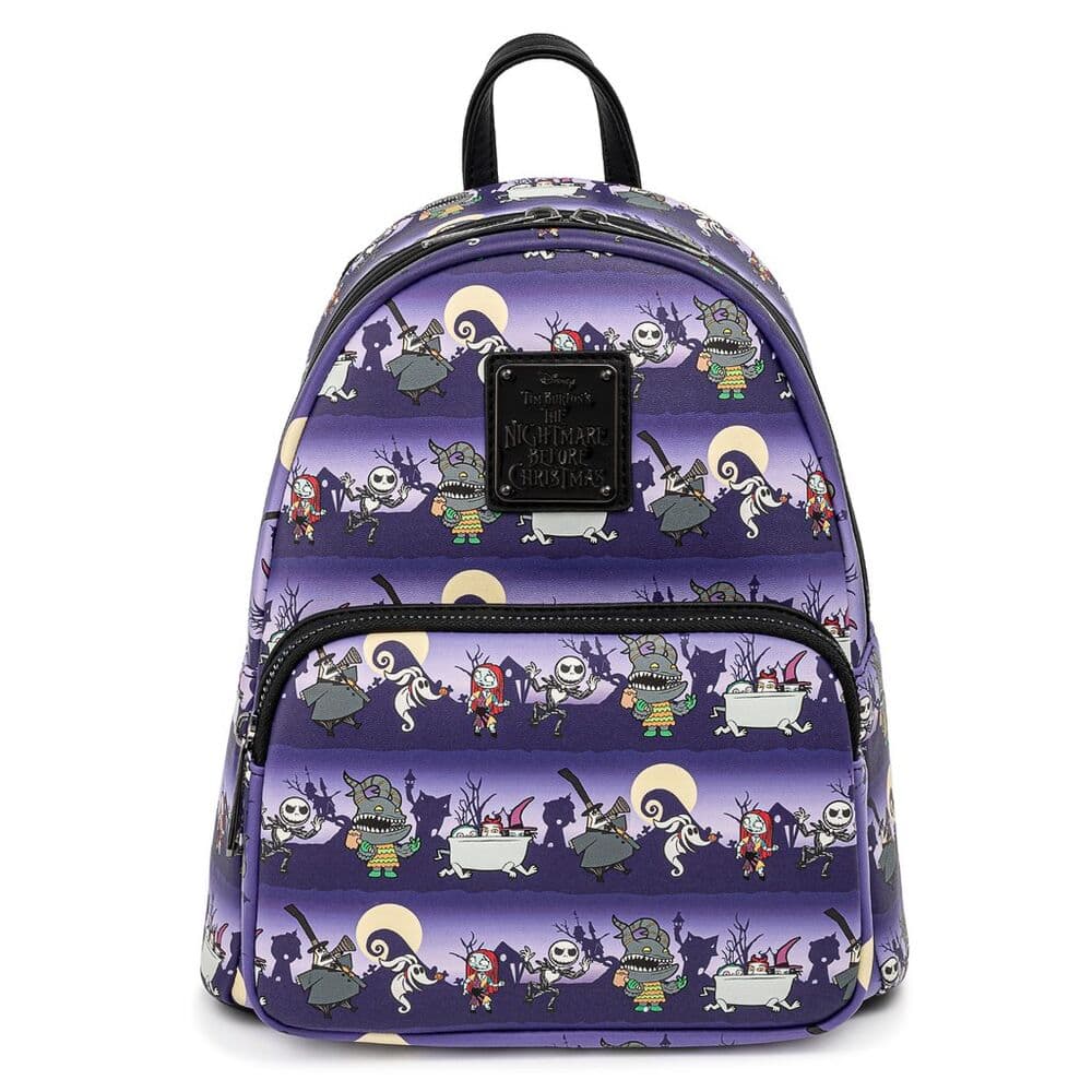 Mochila Halloween Line Pesadilla antes de Navidad Disney Lounglefly 26cm