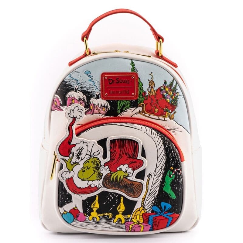 Mochila Grinch Disney Loungefly 26cm