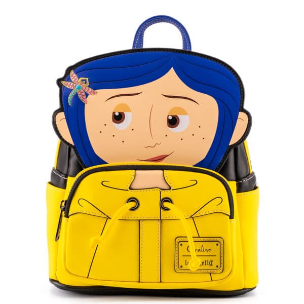 Mochila Laika Los Mundos de Coraline Loungefly 26cm