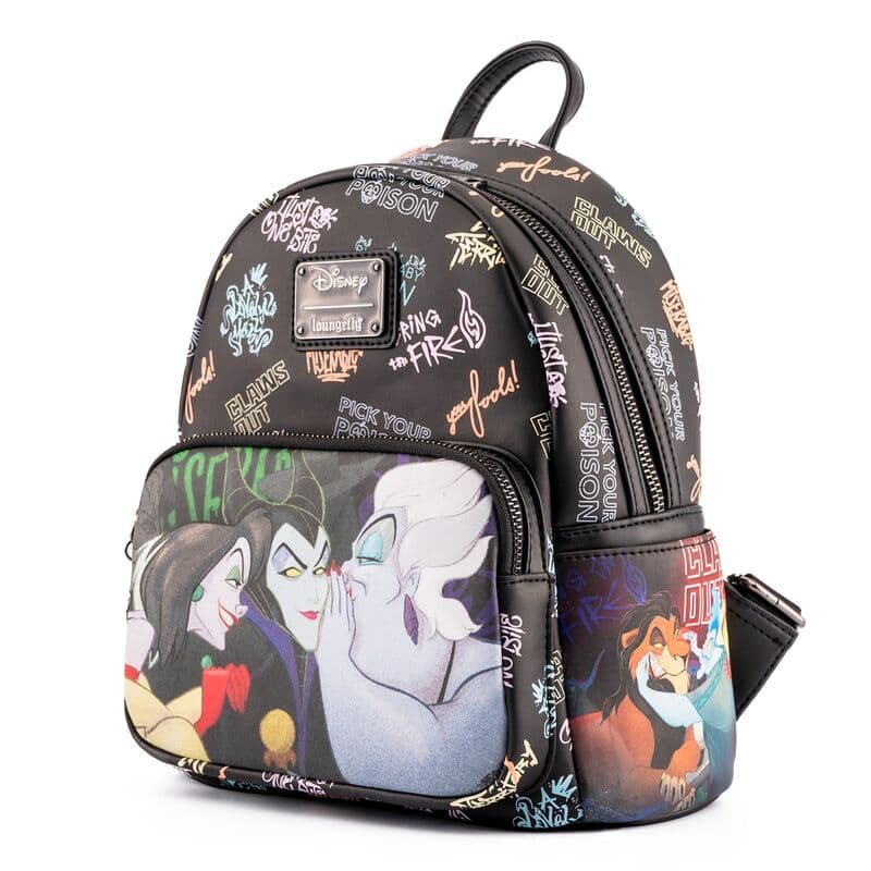 Mochila Club de las Villanas Disney Loungefly 26cm