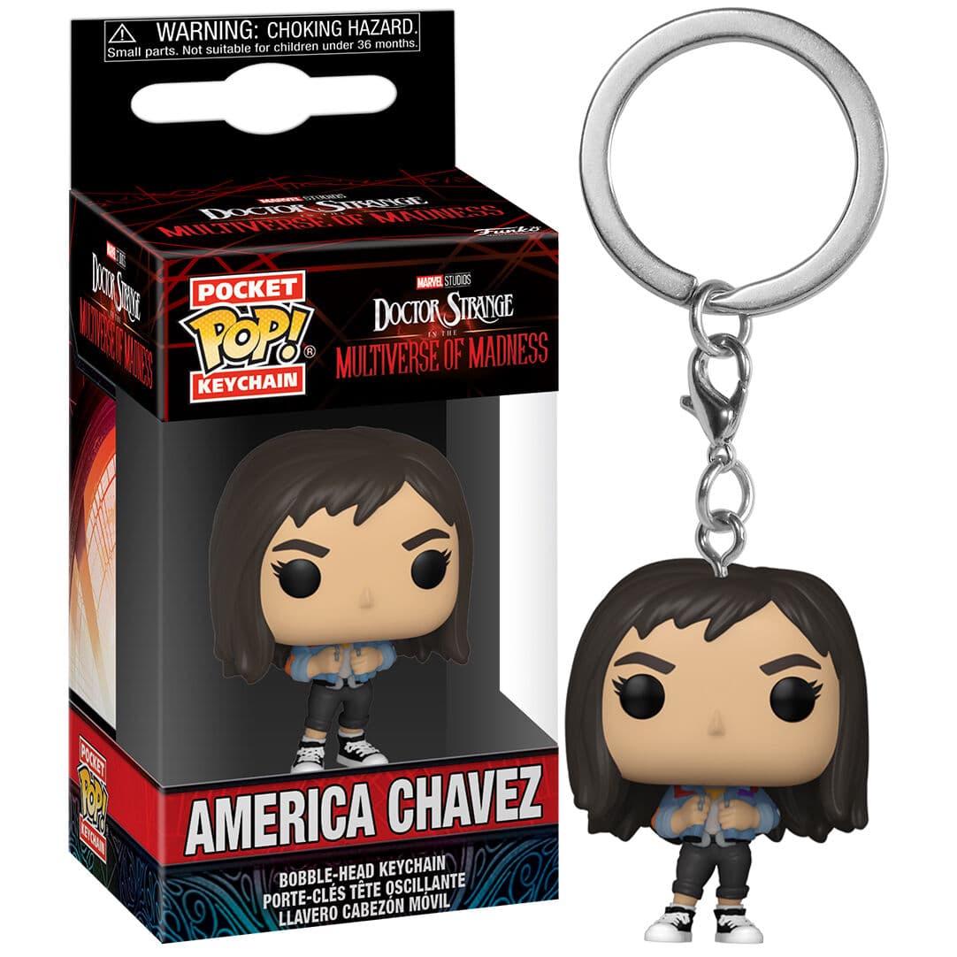 Llavero Pocket POP Doctor Strange Multiverse of Madness America Chavez