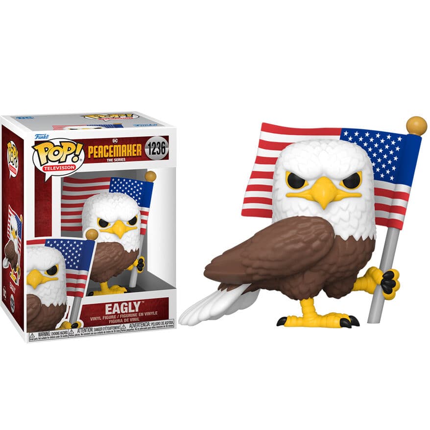 Figura POP El Pacificador Peacemaker Eagly