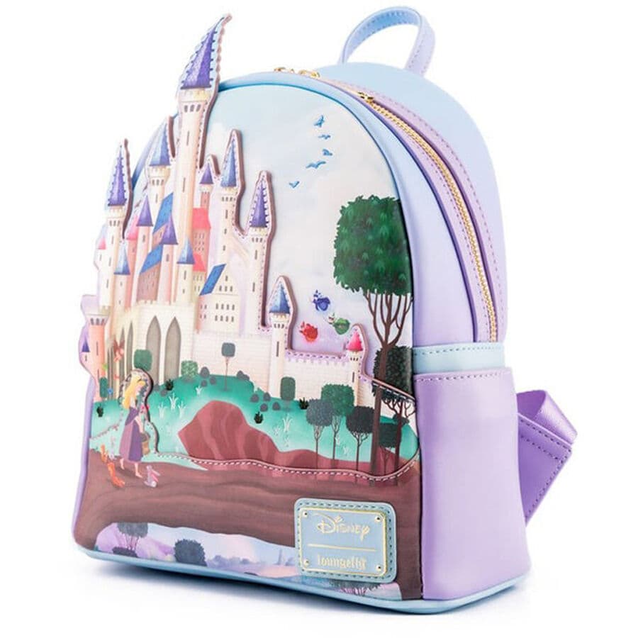 Mochila Castillo La Bella Durmiente Disney Loungefly 26cm