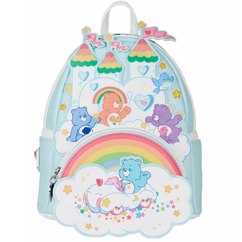 Mochila Castillo 40Th Aniversario Osos Amorosos Loungefly 26cm