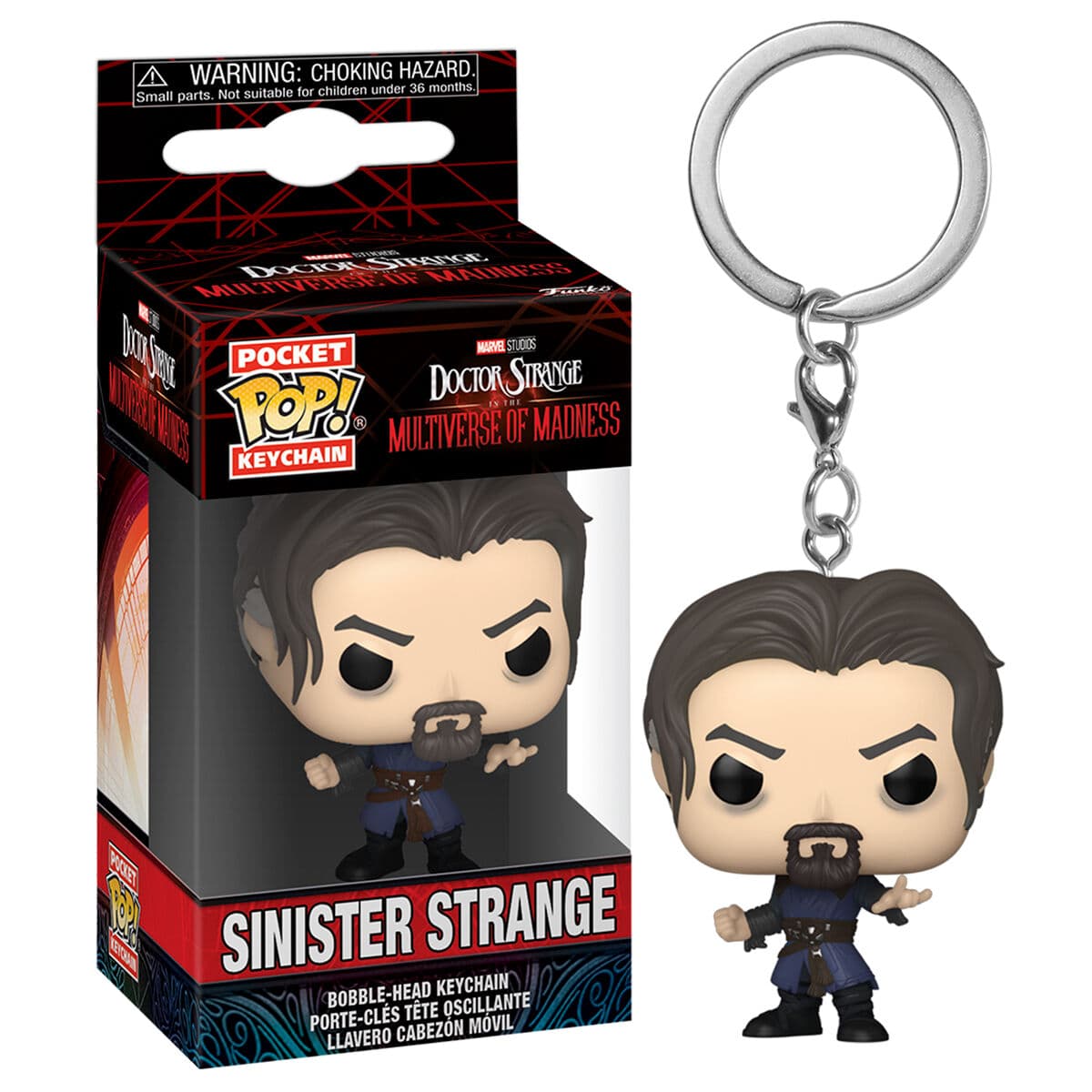 Llavero Pocket POP Marvel Doctor Strange  Siniester Strange