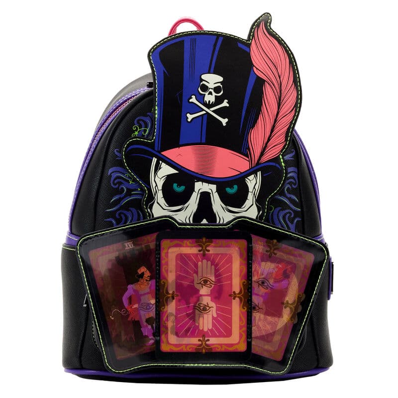 Mochila Lenticular Dr.Facilier Tiana y el Sapo Disney Loungefly 26cm