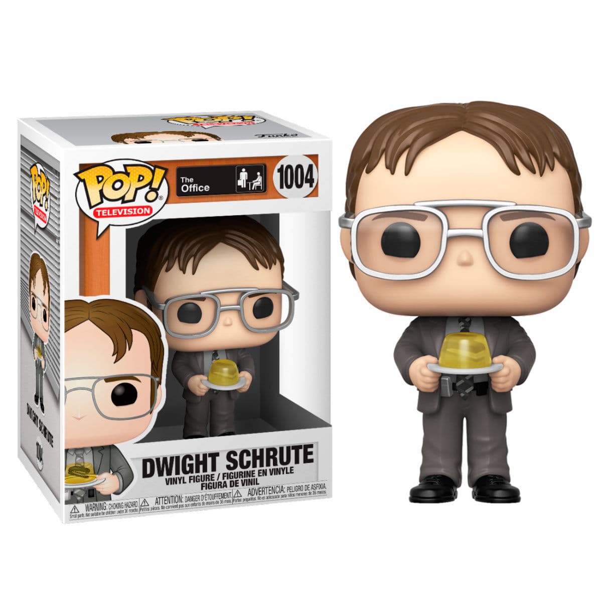 Figura POP The Office Dwight with Gelatin Stapler