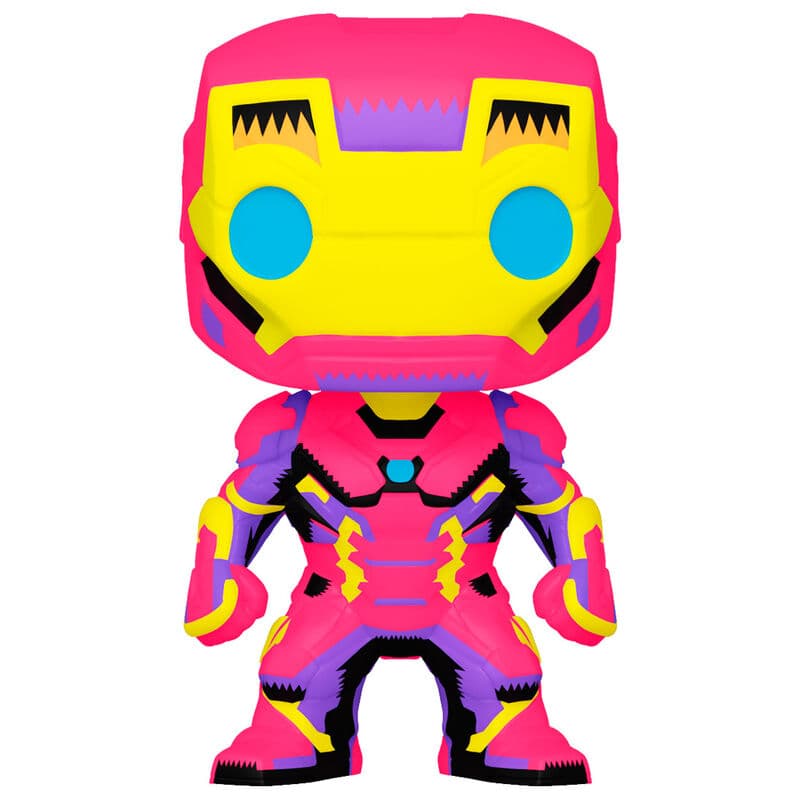 Figura POP Marvel Black Light Iron Man
