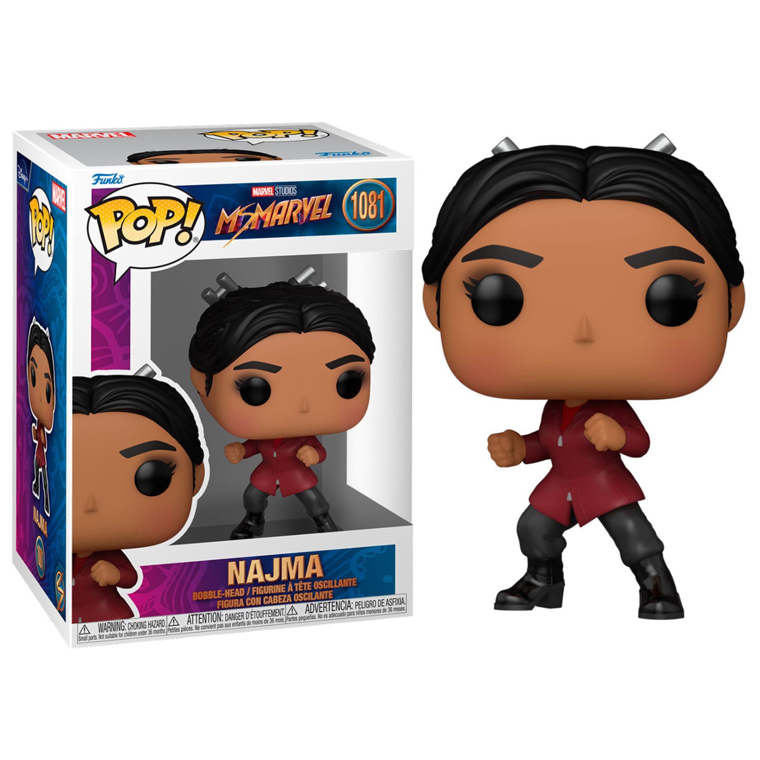 Figura POP Marvel Ms Marvel Najma