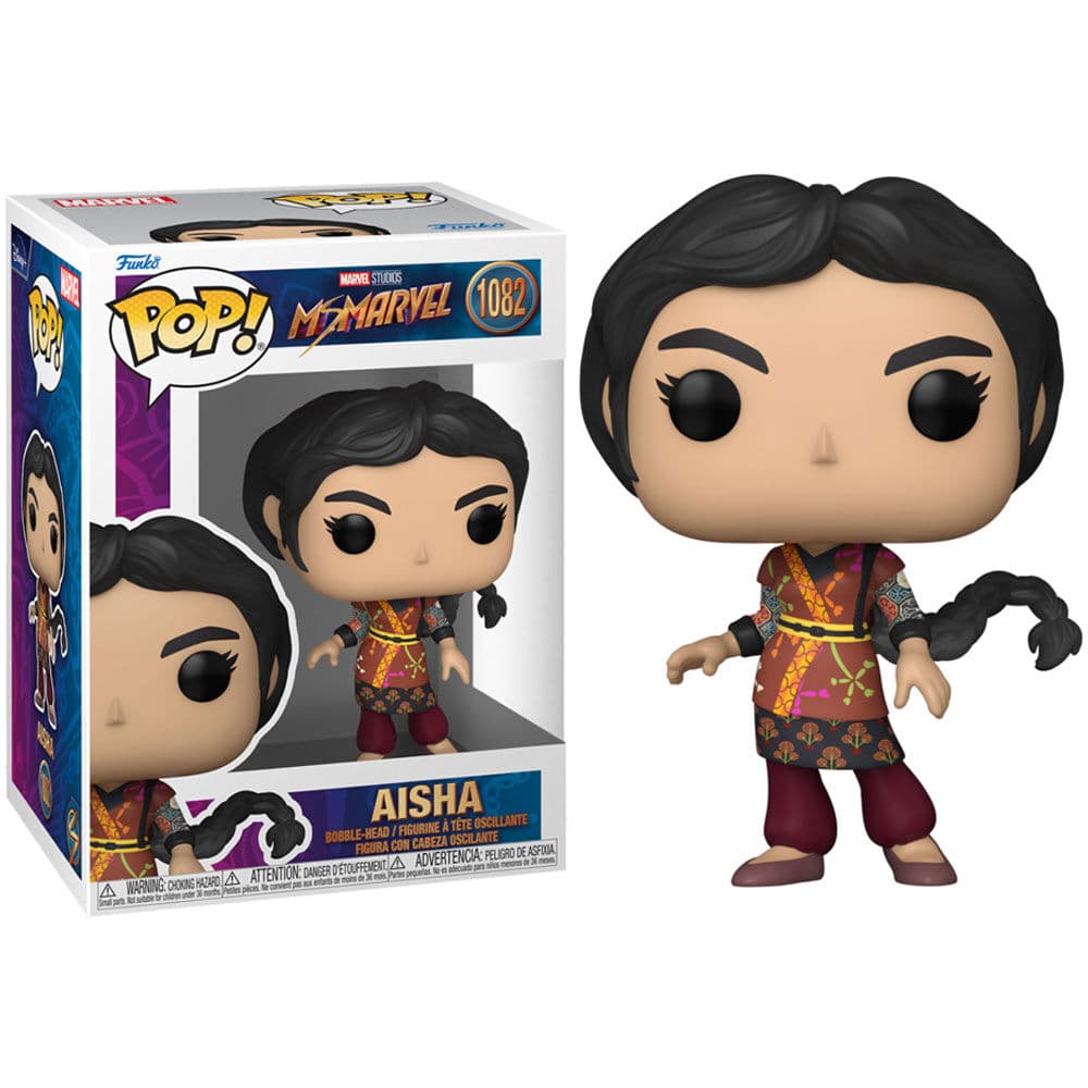 Figura POP Marvel Ms Marvel Aisha