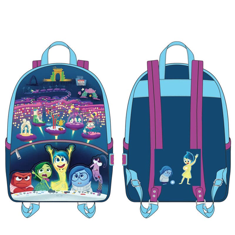 Mochila Del Reves Disney Pixar Loungefly 27cm