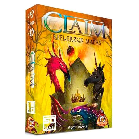 Juego mesa Claim Refuerzos Mapas