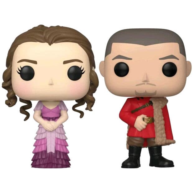 Set 2 figuras POP Harry Potter Hermione and Krum Yule Exclusive