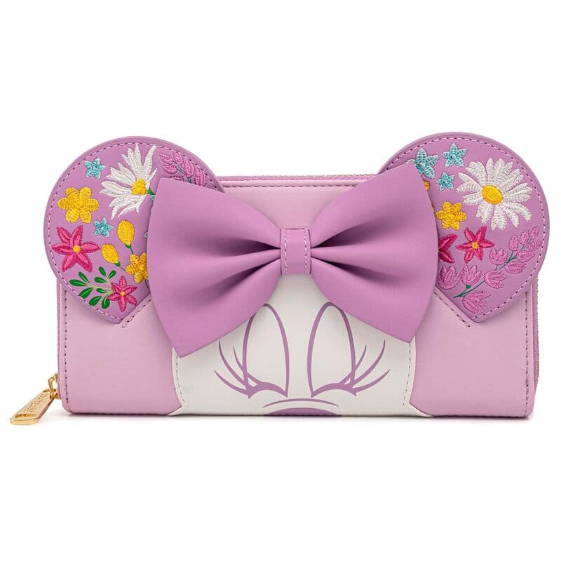 Cartera Holding Flowers Minnie Disney Loungefly