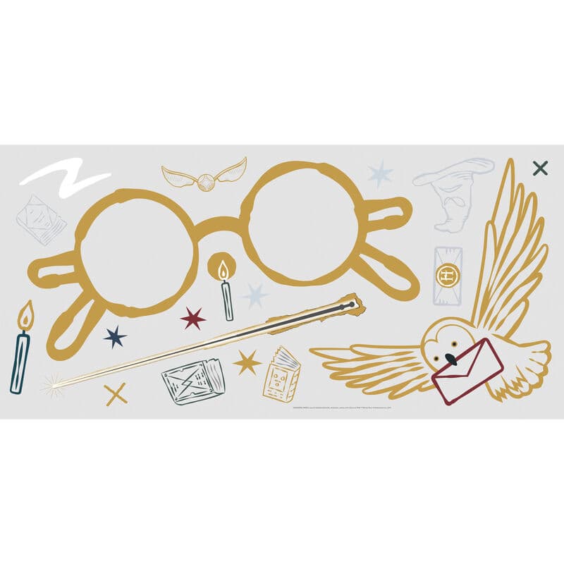 Vinilo decorativo Gafas Harry Potter