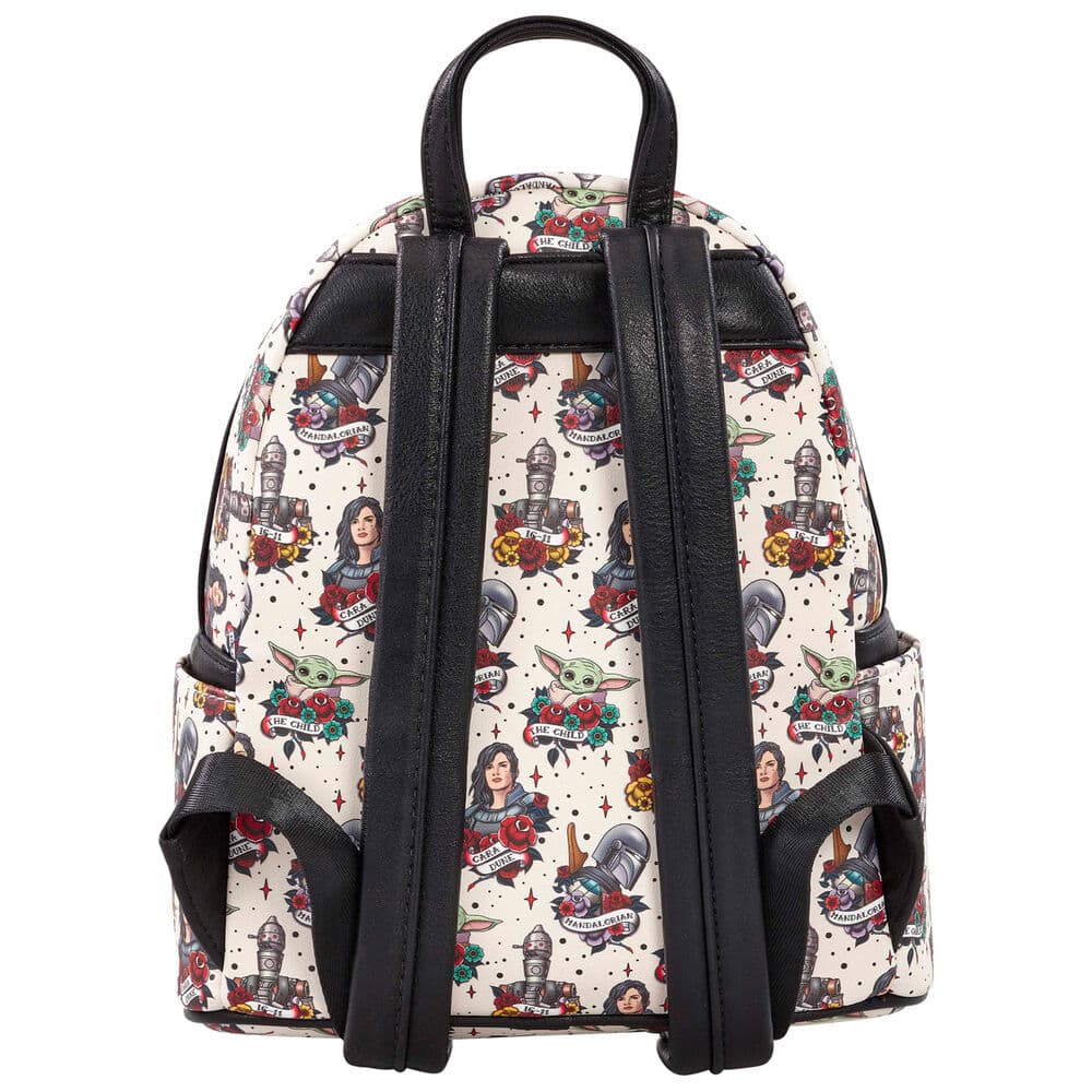 Mochila Tattoo The Mandalorian Star Wars Loungefly 26cm