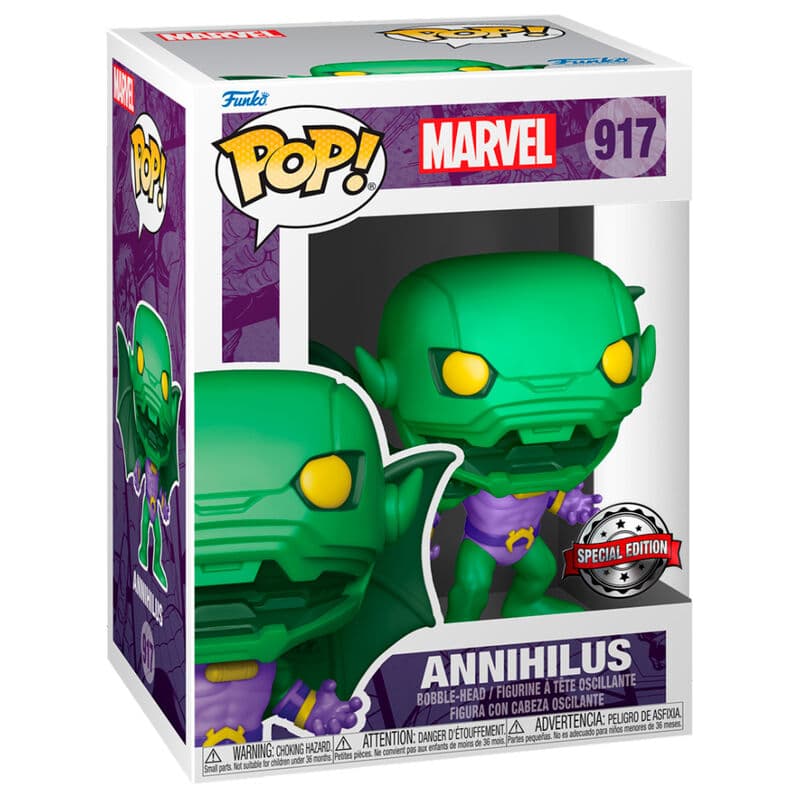 Figura POP Marvel Annihilus with Magic Rod Exclusive