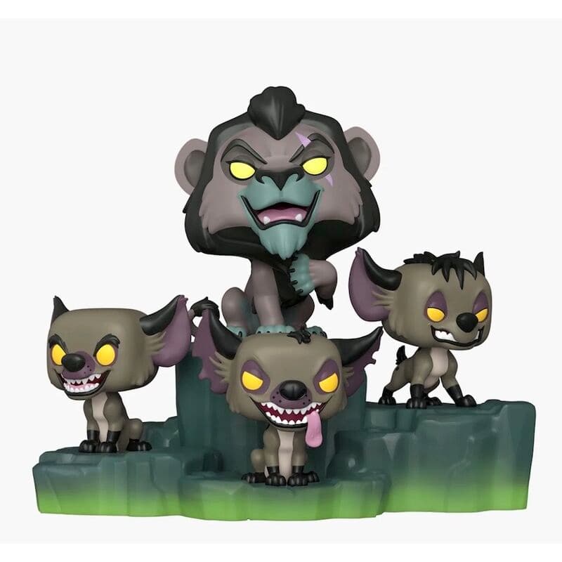 Figura POP Disney Villains Scar with Hyenas Exclusive