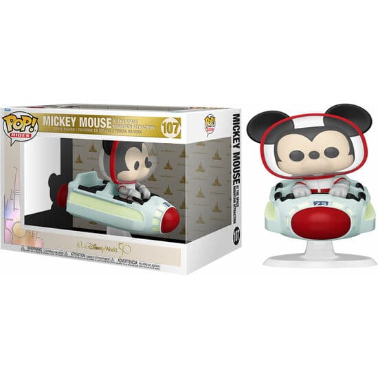FIGURA POP DISNEY WORLD 50TH MICKEY MOUSE AT THE SPACE MOUNTAIN ATTRACTION