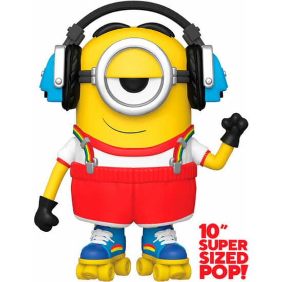 FIGURA POP MINIONS 2 ROLLER SKATING STUART 25CM